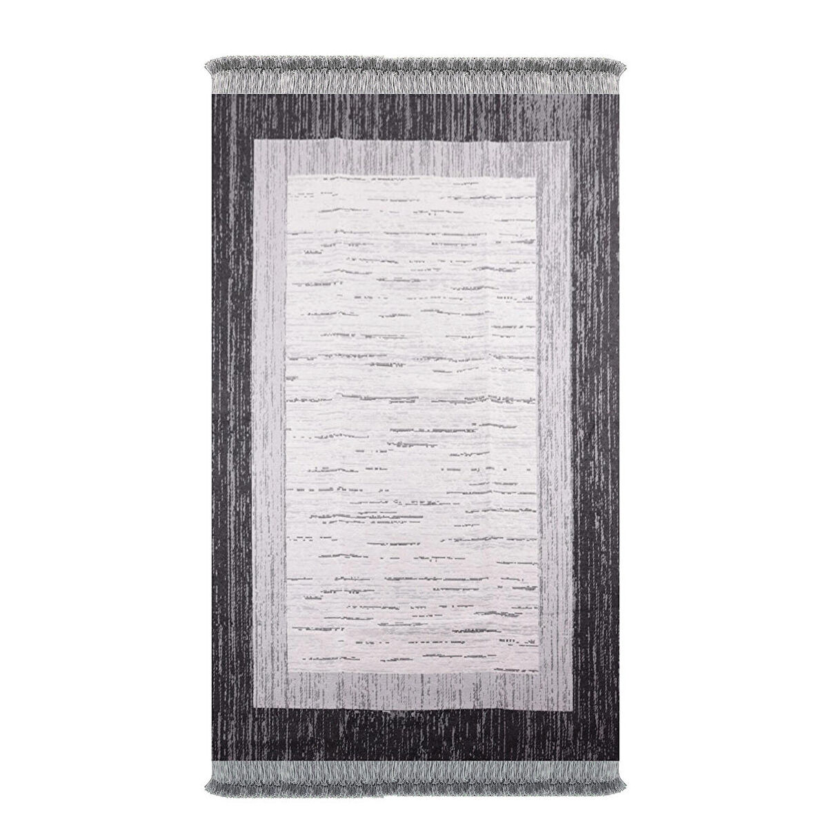 Bigghome Çift Taraflı Kilim, Makinede Yıkanabilir, Modern Desenli, 80*150 cm, SAF3B