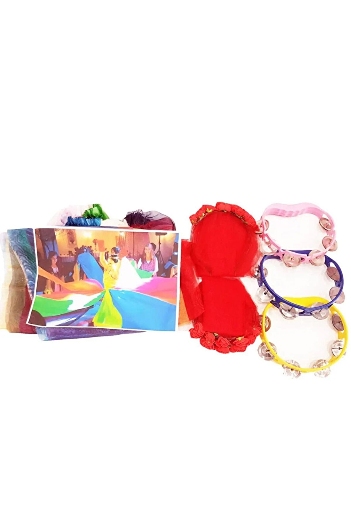 Gecesi Kına Malzemeleri Kına Seti Henna Kemeri Tef Nedime Tacı