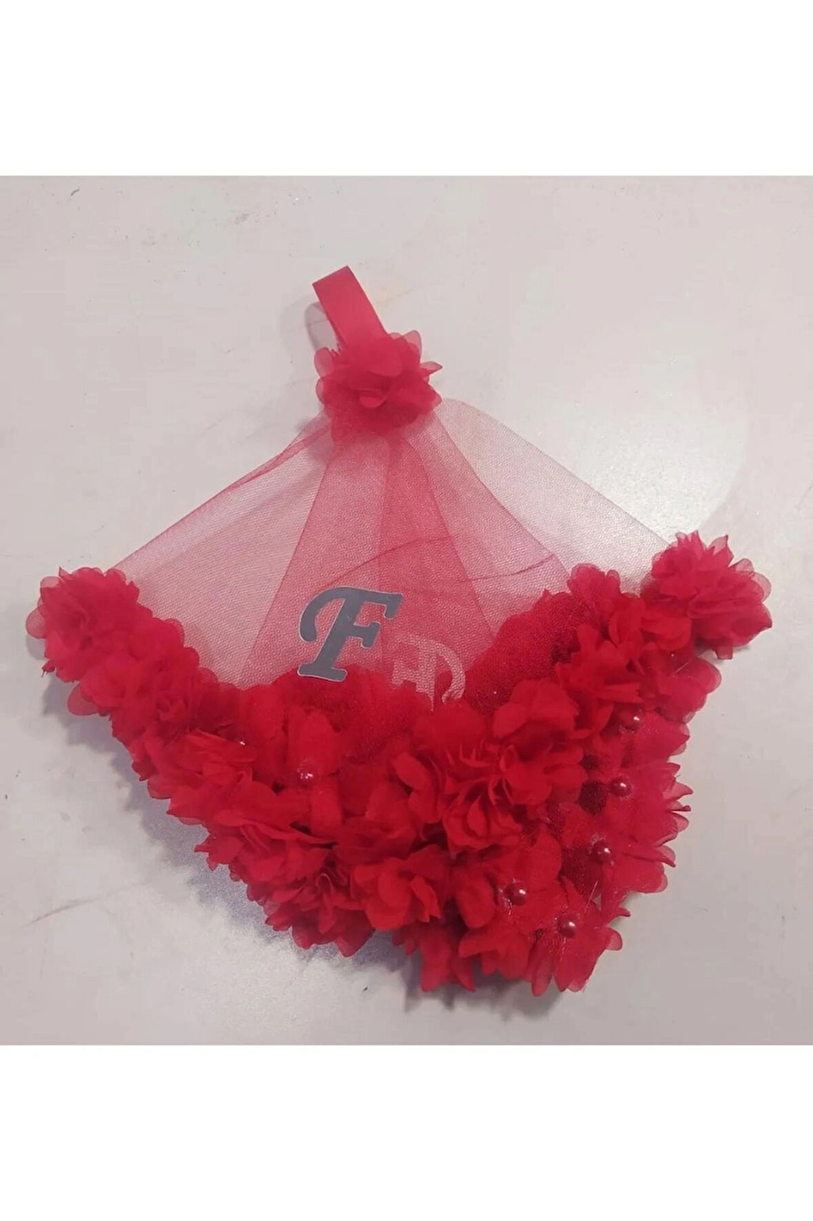 Son Trend Gelin Damat Halay Mendili Lazer Güllü Model