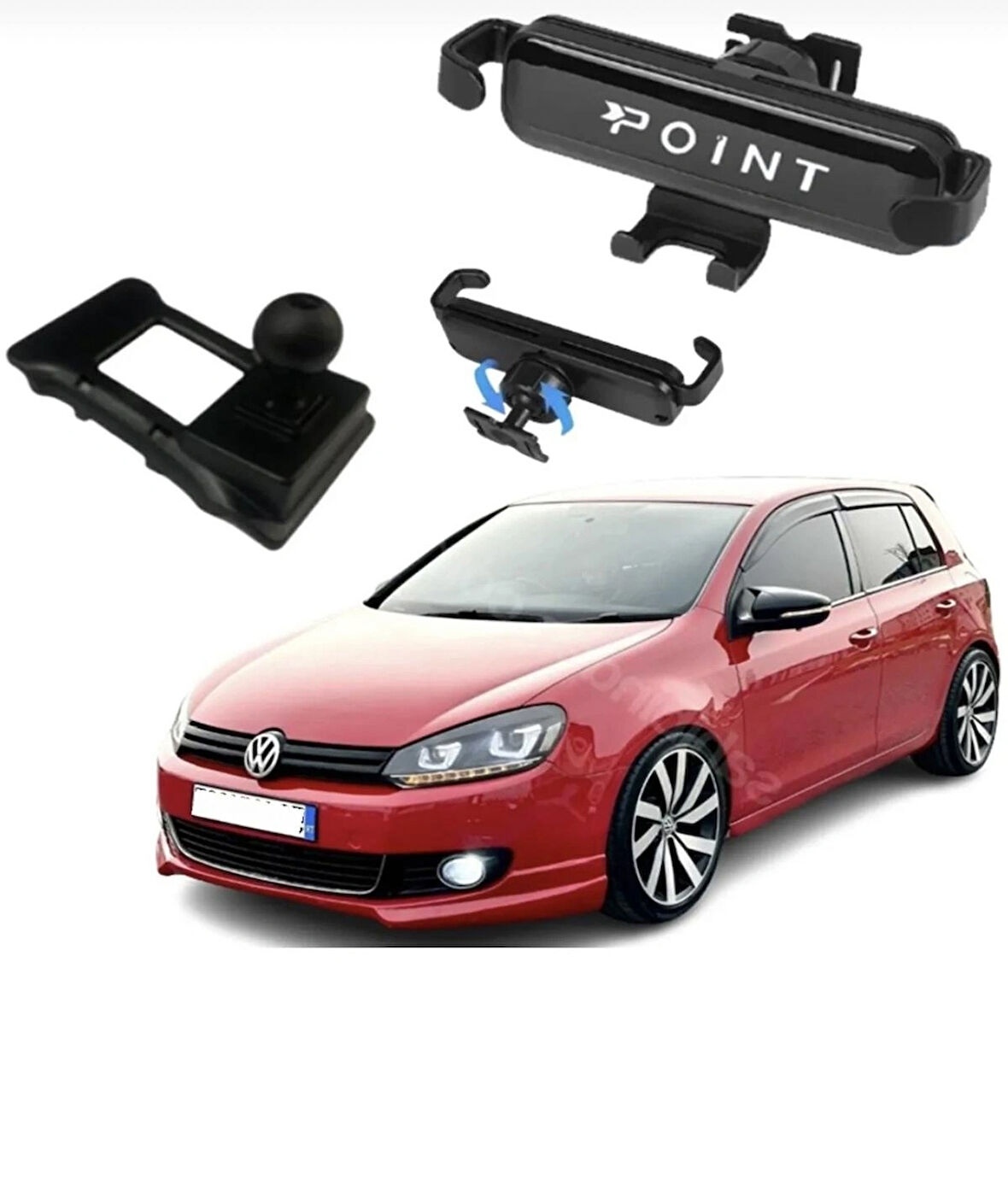 Point Volkswagen Golf 6 Araca Özel Telefon Tutacağı 2009-2012 onta87