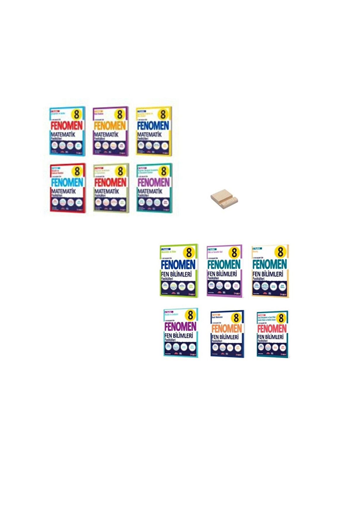 8. Sınıf LGS Matematik ve Fen Bilimleri Fasikülleri 2li Set