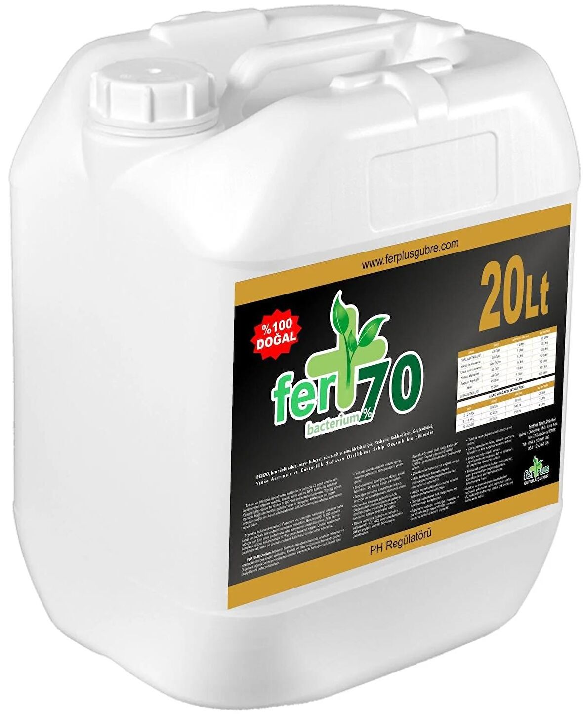 Fer70 Bakteriyel 20 Litre