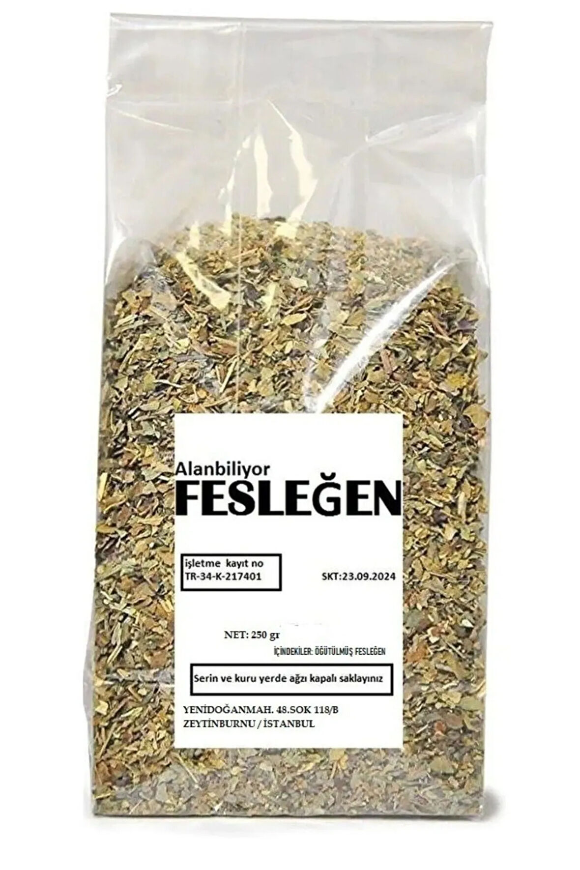 Öğütülmüş Fesleğen Kurusu 250 Gr