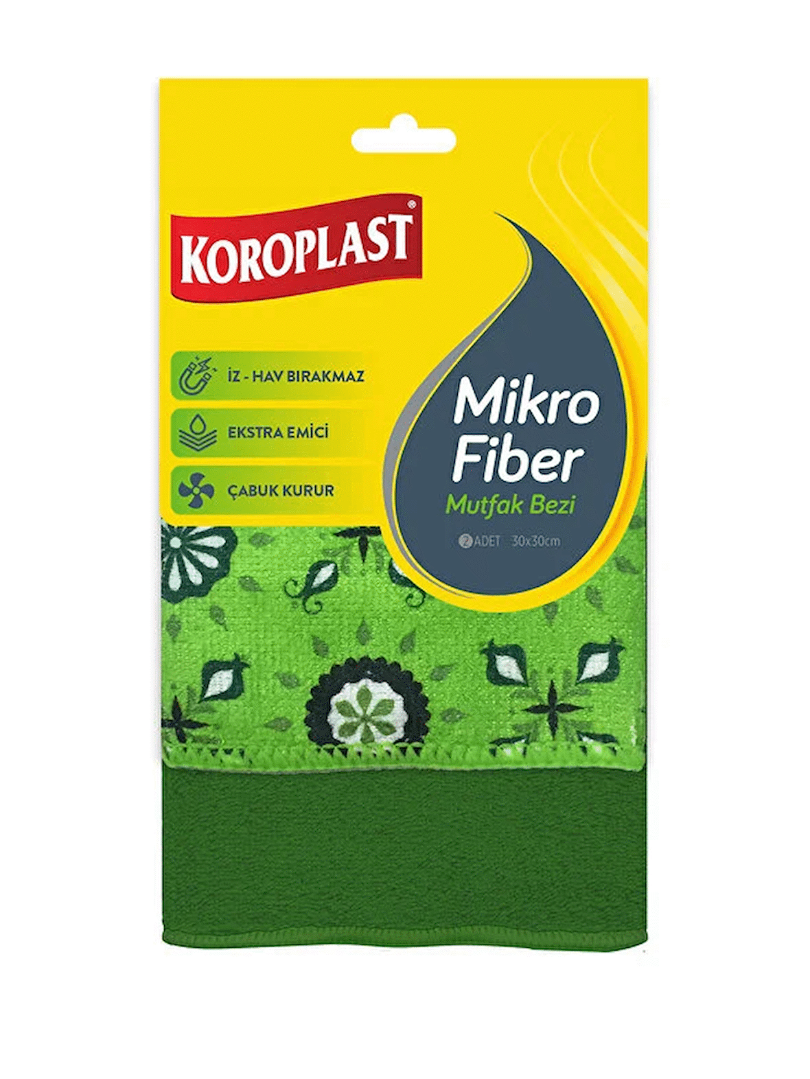 Koroplast Mikrofiber Mutfak Bezi 3'lü