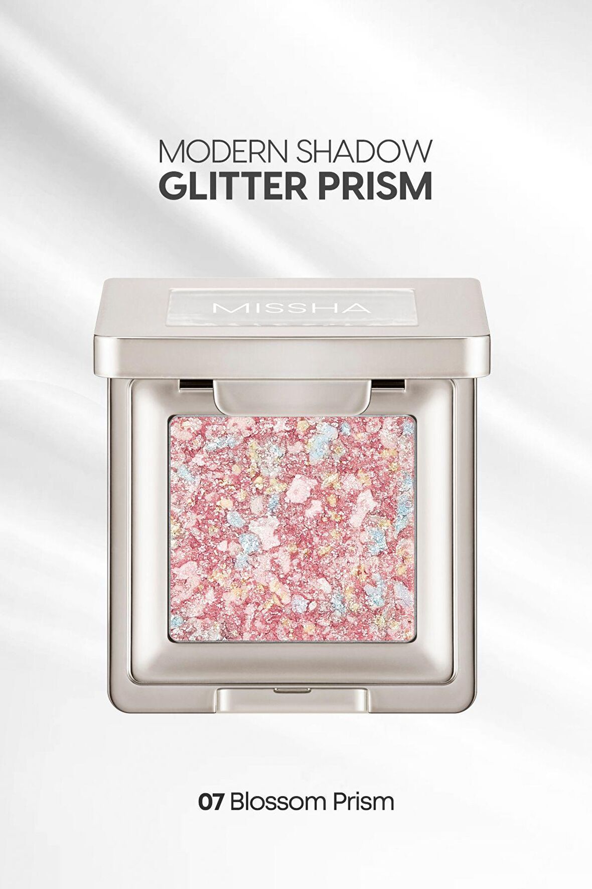 Topaklanmayan El Yapımı Holografik Simli Far Modern Shadow Glitter Prism (No.7 Blossom Prism)