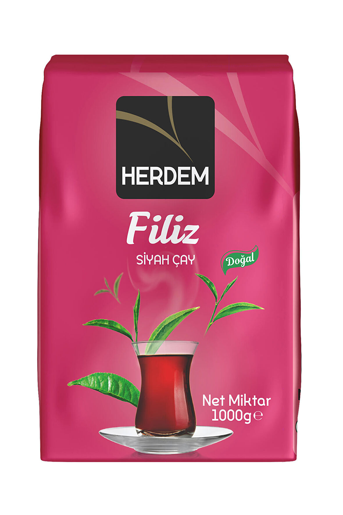 Herdem Filiz Siyah Çay 1000 Gr