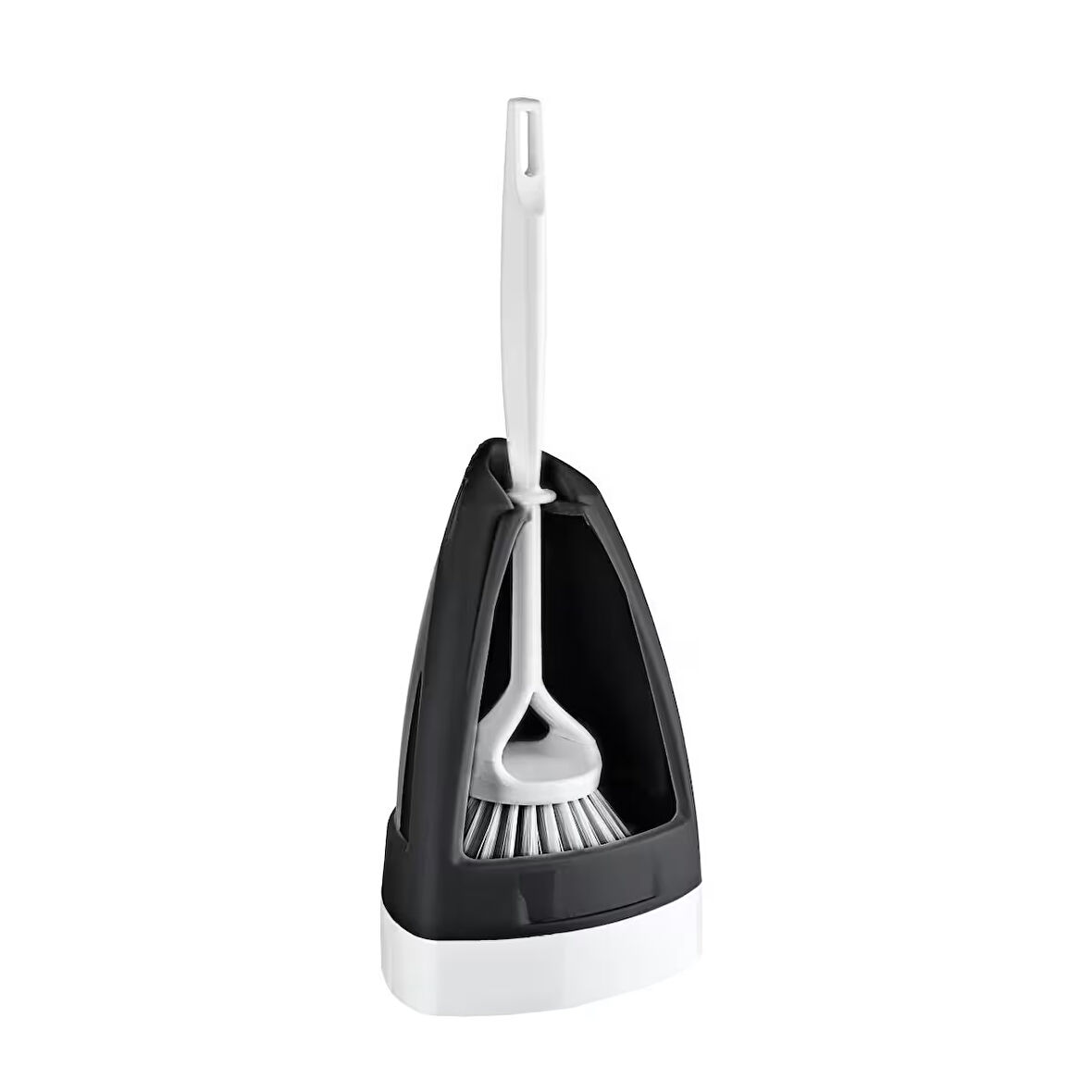 Titiz TP-118 Plastik WC Klozet Tuvalet Fırça Seti Takımı - Siyah