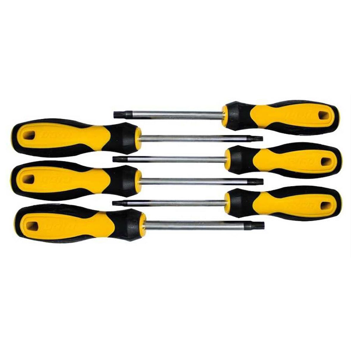 6 Parça Torx Tornavida Seti Takımı