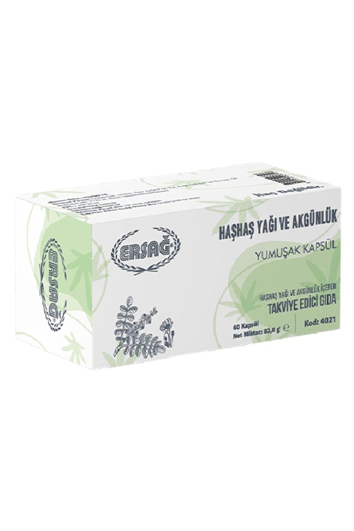 Haşhaş Yağı & Akgünlük Kapsül 60 Kapsül