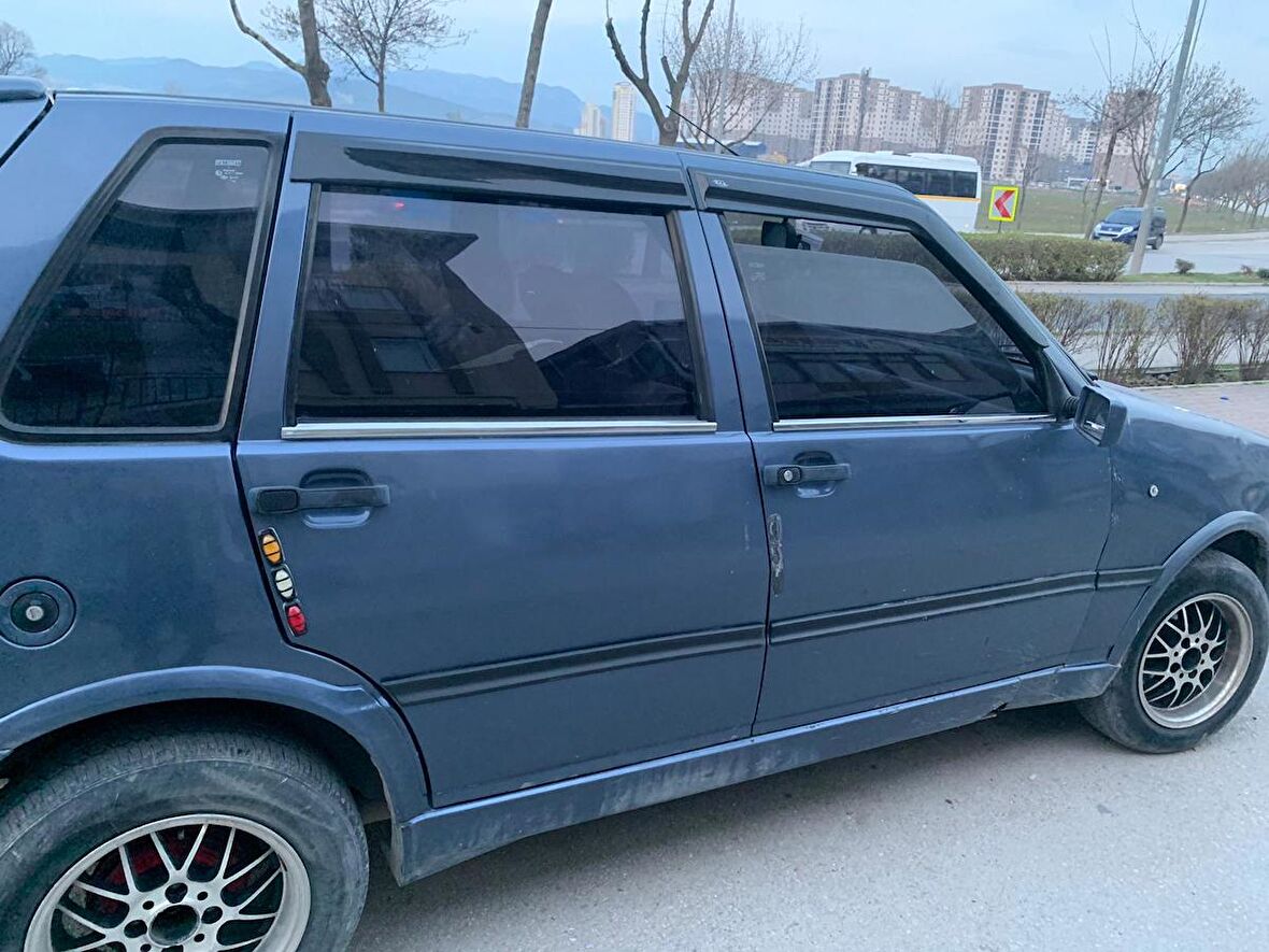 Fiat Uno Cam Çıtası Krom Paslanmaz 4 Parça