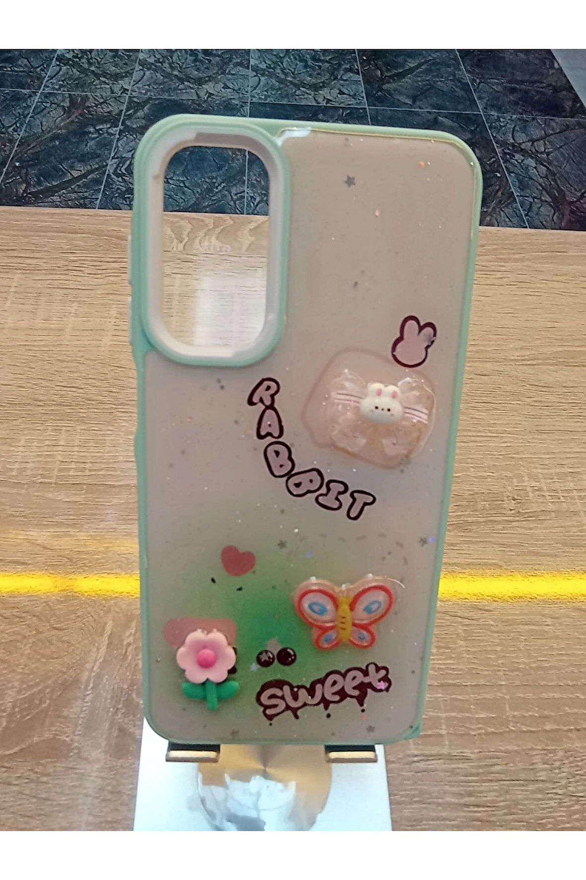 Samsung Galaxy A25 Uyumlu Kabartma Figürlü Darbe Korumalı Kapak Renkli Kılıf