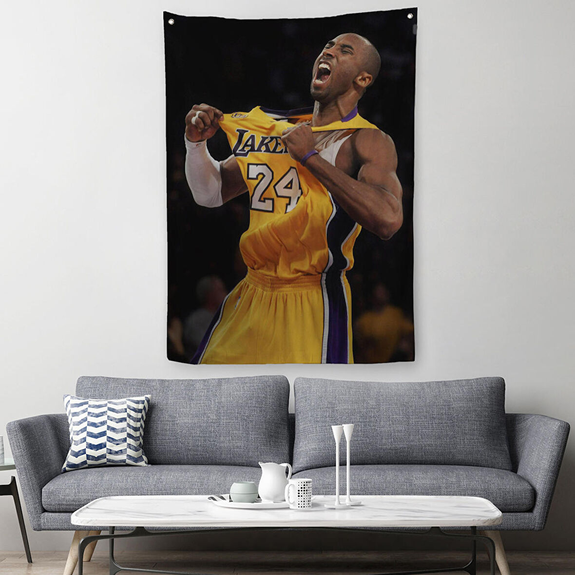 Kobe Bryant Los Angeles Lakers Duvar Örtüsü - Halısı-5117