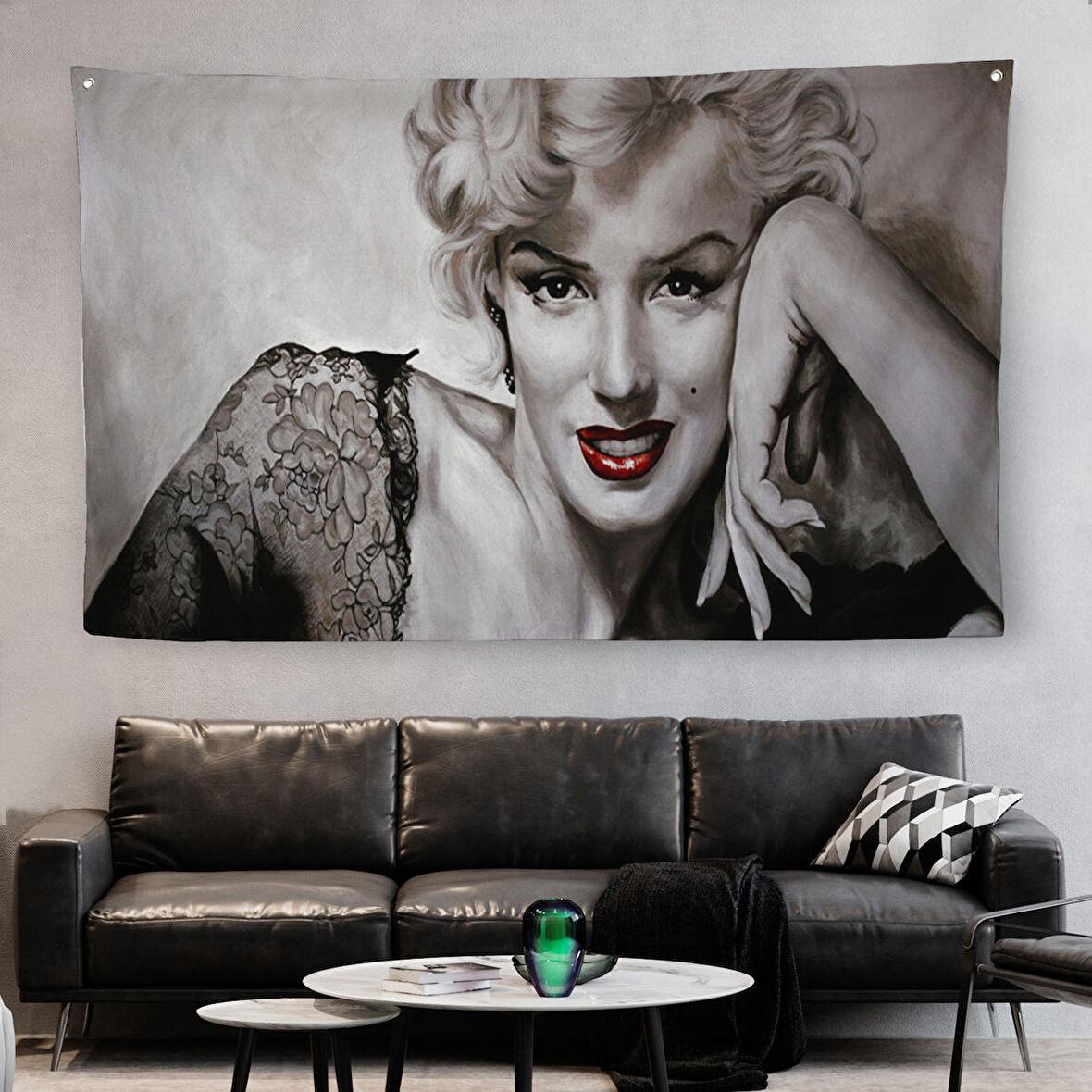 Marilyn Monroe Dekoratif Duvar Örtüsü-Halısı-6610