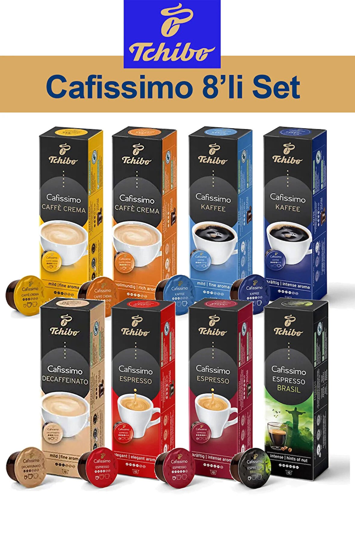 Cafissimo 8'li Kahve Seti 8x10 v3