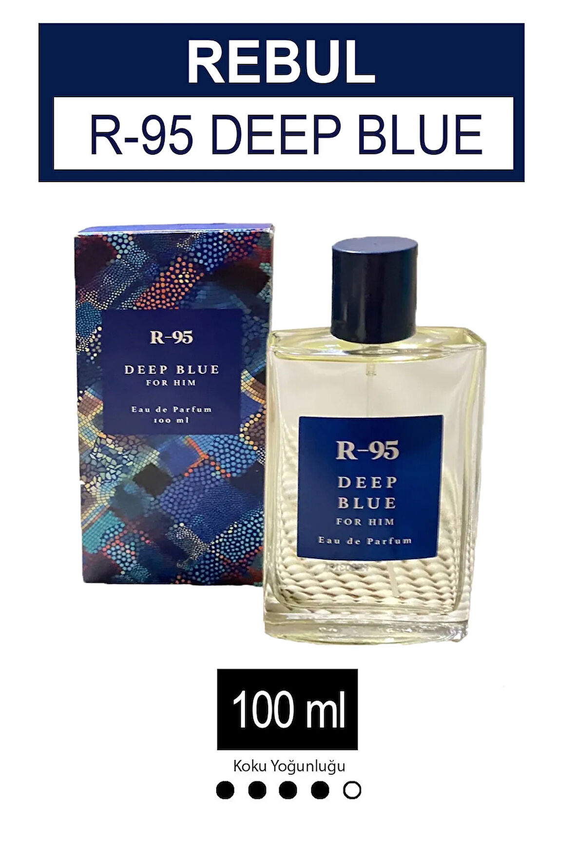 R-95 Deep Blue Eau De Parfüm 100 ml Erkek Parfümü