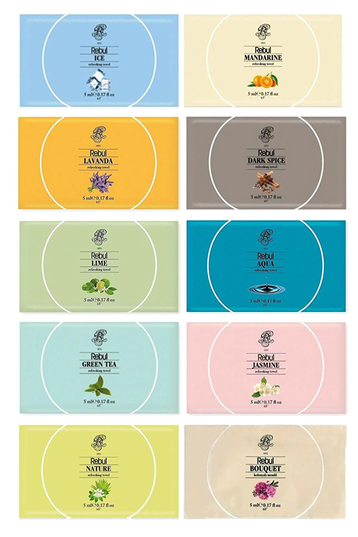 Karma Kolonyalı Mendil Büyük Boy Tekli 40 Adet