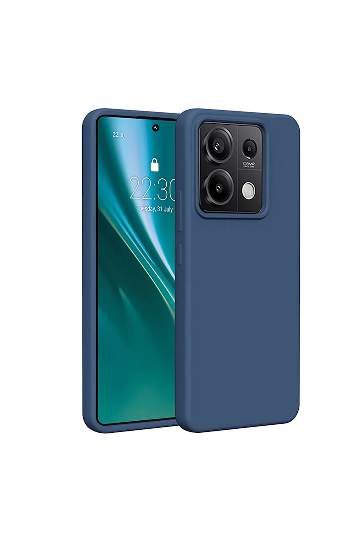 Xiaomi Redmi Note 13 4G Uyumlu Kaymaz Dayanıklı Silikon Kılıf Case