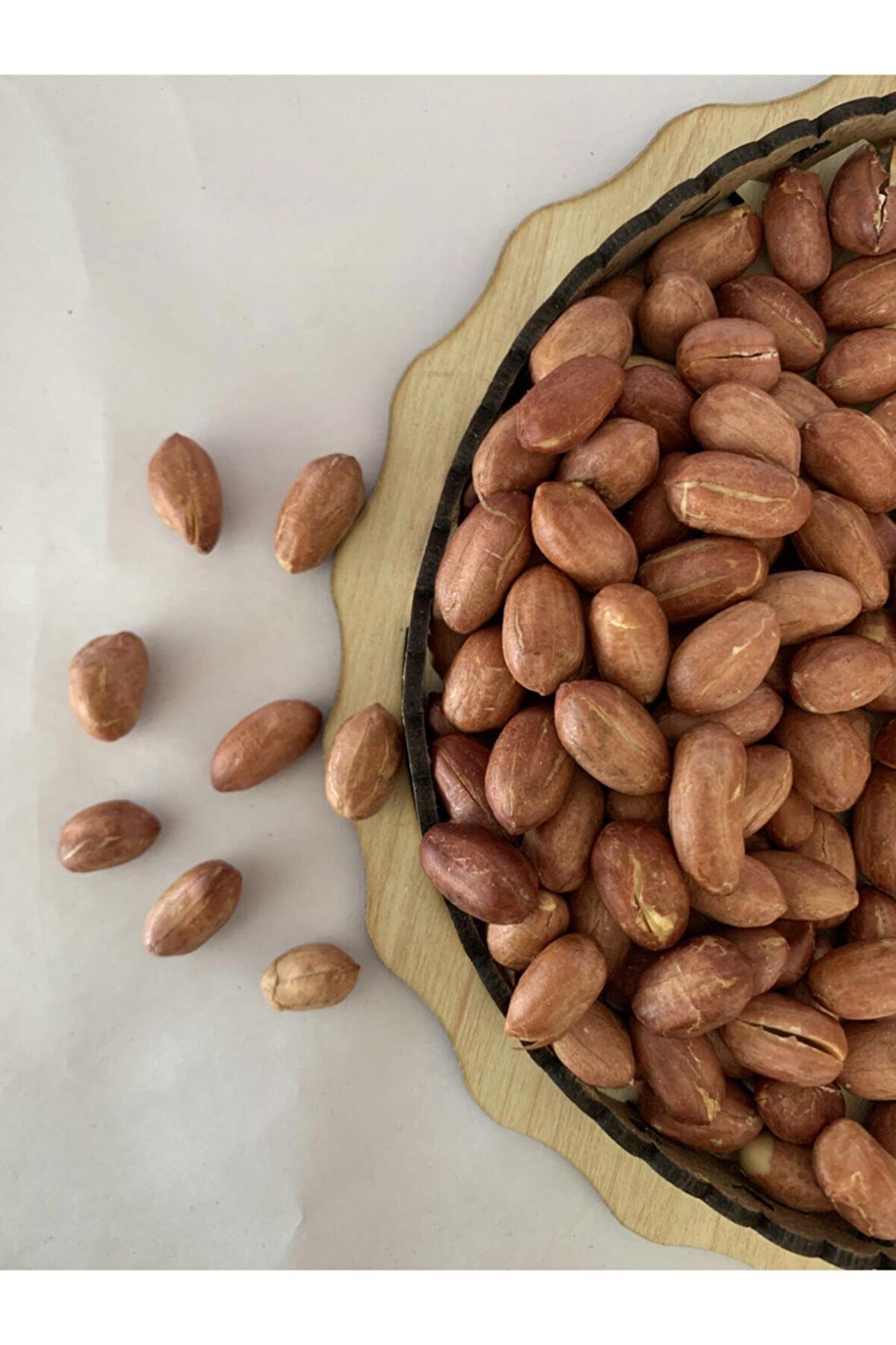 Osmaniye Yer Fıstığı Jumbo Büyük Boy Tuzsuz Çifte Kavrulmuş 350 Gr