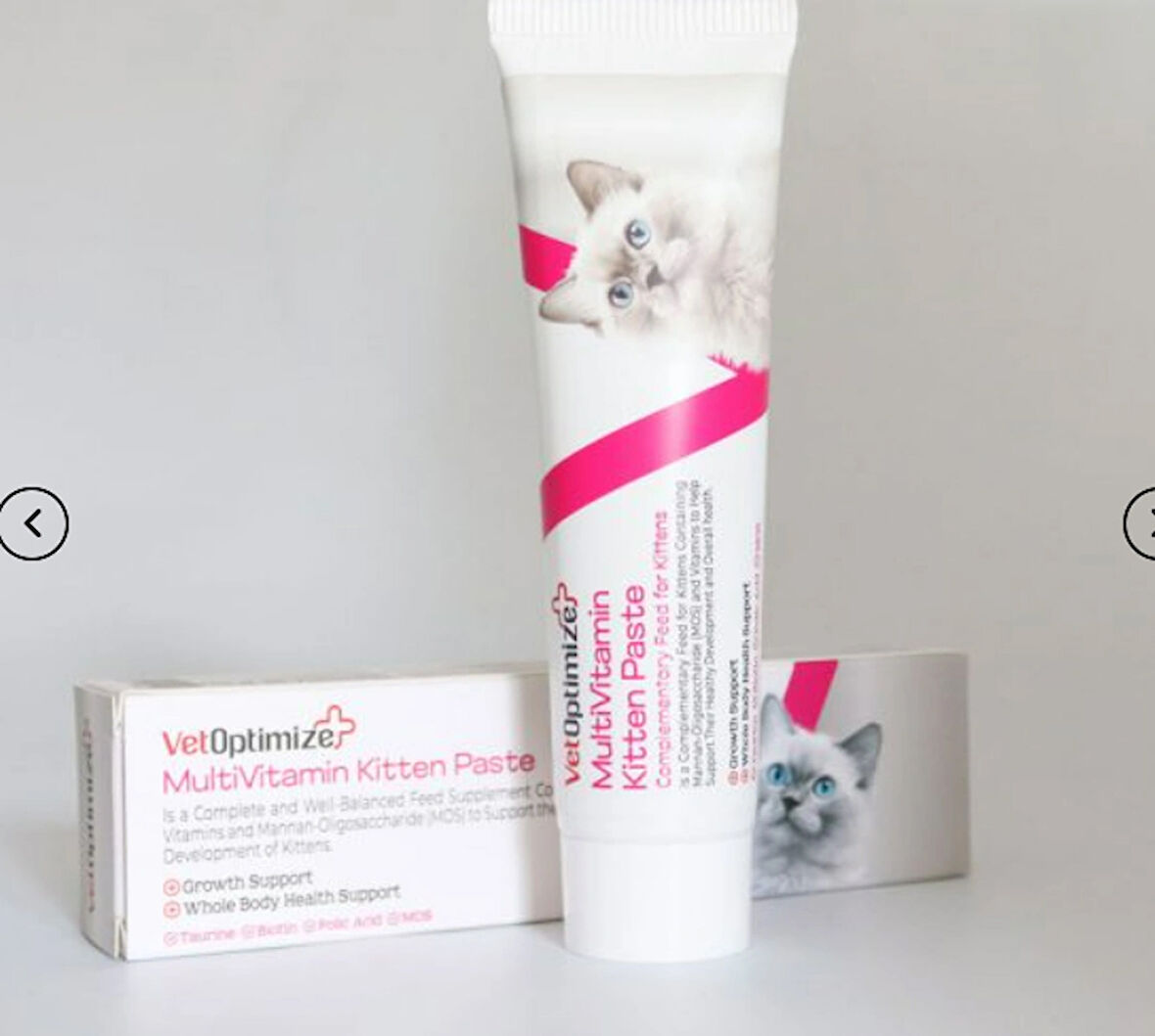 VetOptimize Multivitamin Kitten Pasta (Yavru Kediler İçin Multivitamin Desteği) 100 Gr