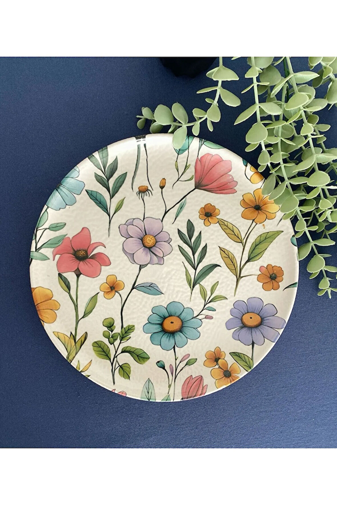 Flora 25 cm Büyük servis tabağı