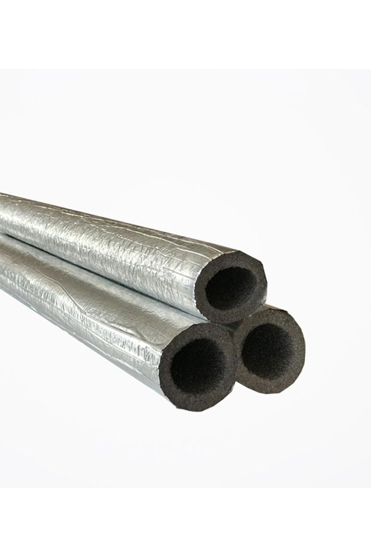 Alüminyum Folyo Kaplı Polietilen Yalıtım Borusu 22 Mm Iç Çapında  (10 METRE)