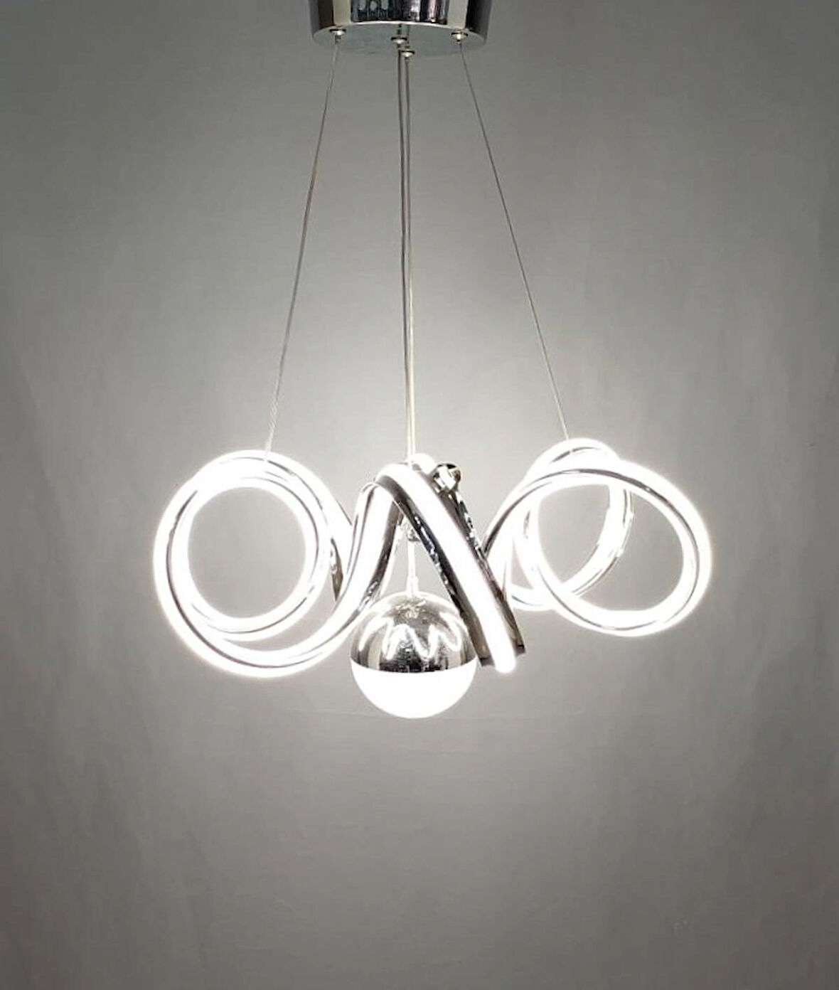 LED 3 Renk Büyük Boy Avize