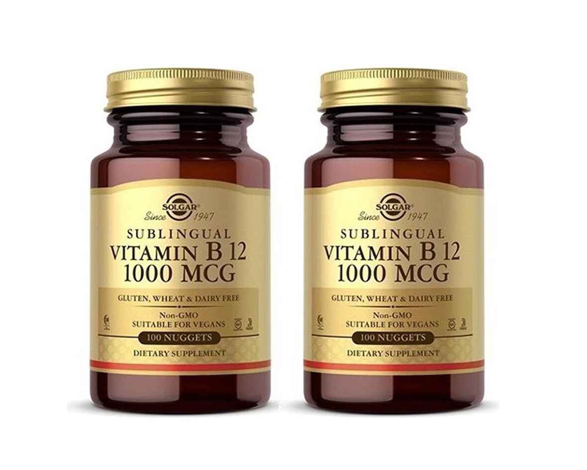 Solgar Vitamin B12 1000 Mcg 100 Dilaltı Tablet-2 ADET-SKT:07/2026