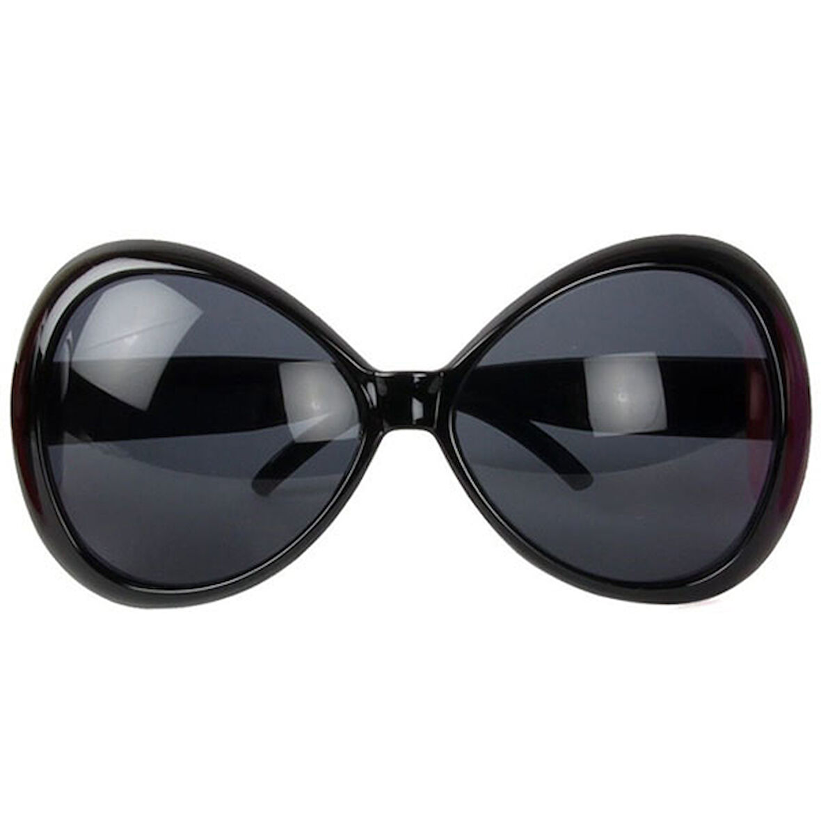 70'Ler Yeşilçam Parti Gözlüğü Siyah Renk