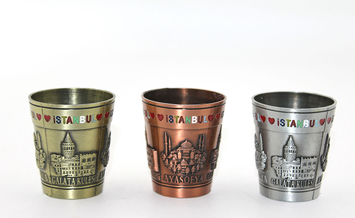 Metal İstanbul Yöresel Shot Bardak
