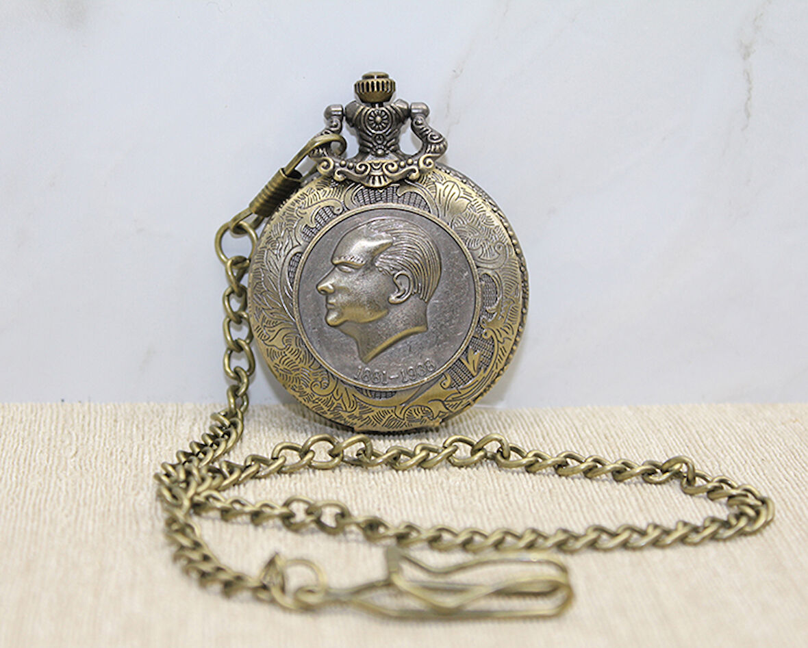 Atatürk Tasarımlı Köstekli Saat