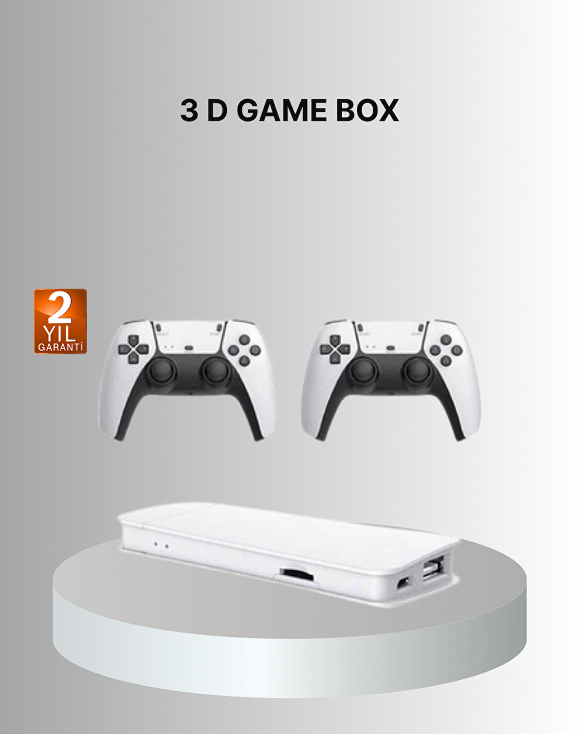 3D Ve 4K Görüntü Kaliteli Çok Oyunculu Oyun Konsolu