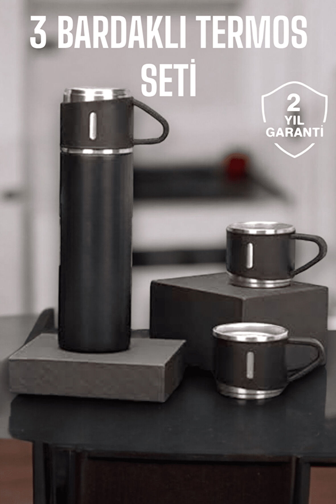 500 Ml Kapasiteli Taşınabilir Basınçlı Termos Seti Günlük Kullanım Için İdeal