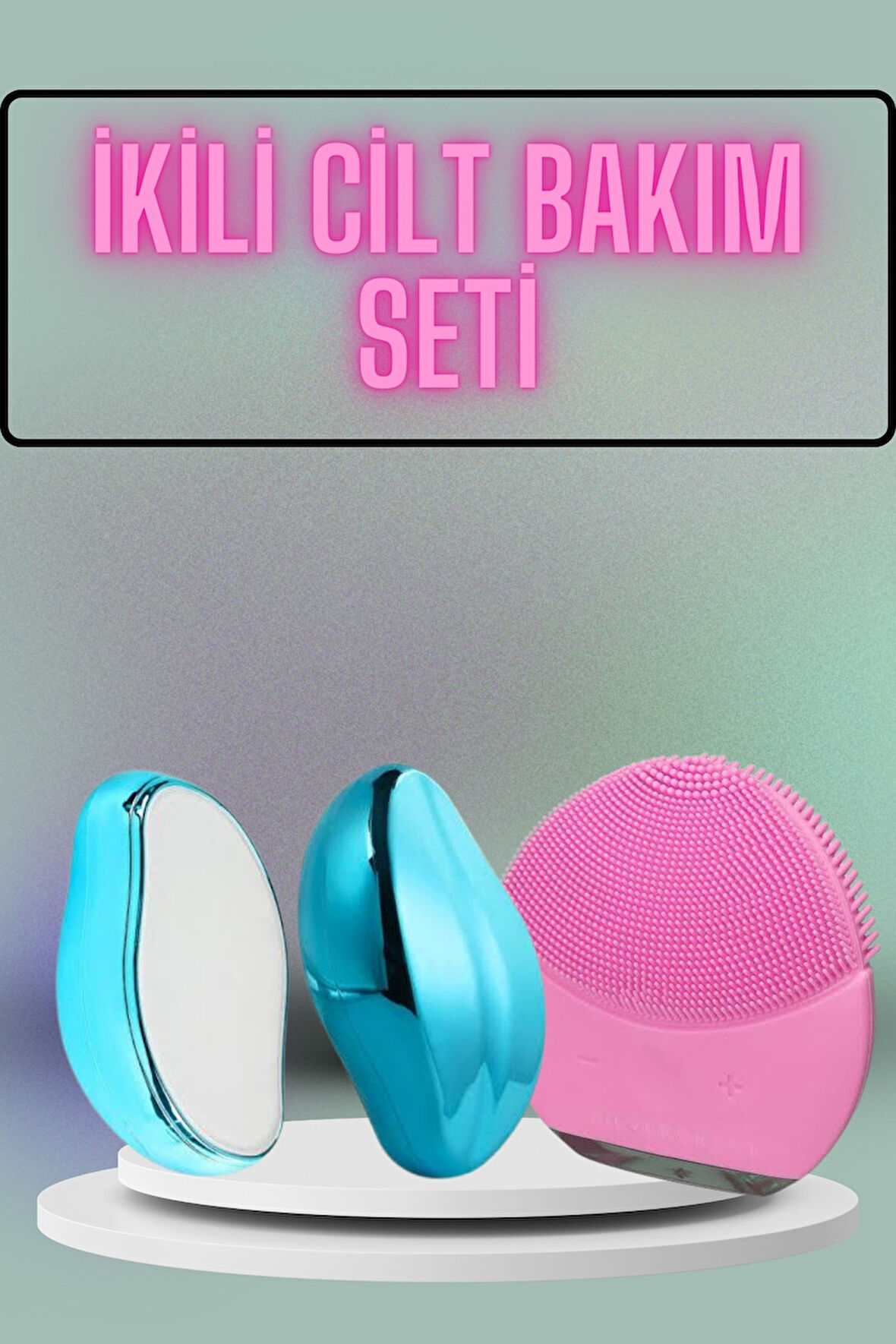 Crystal Eraser Epilasyon Aleti Ve Titreşimli Yüz Temizleme Masaj Aleti