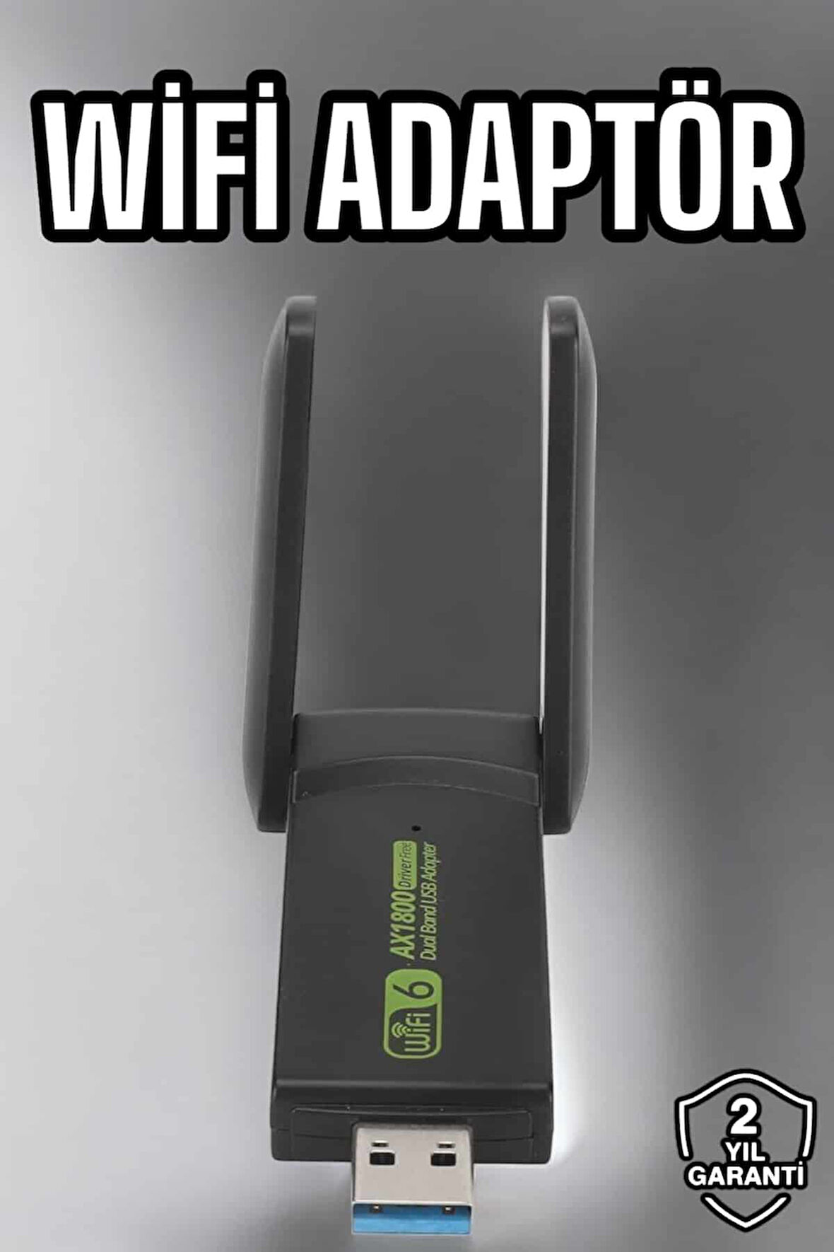 Wifi Adaptör Çift Bantlı Kablosuz Wifi Adaptörü