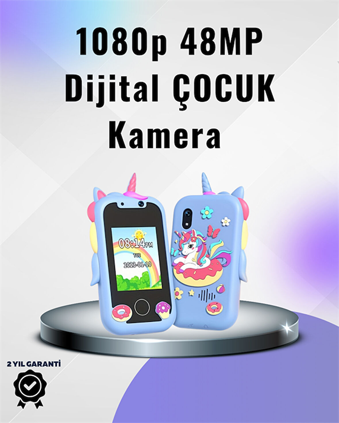 Çocuklar İçin Eğitici Ve Eğlenceli Dijital Kamera