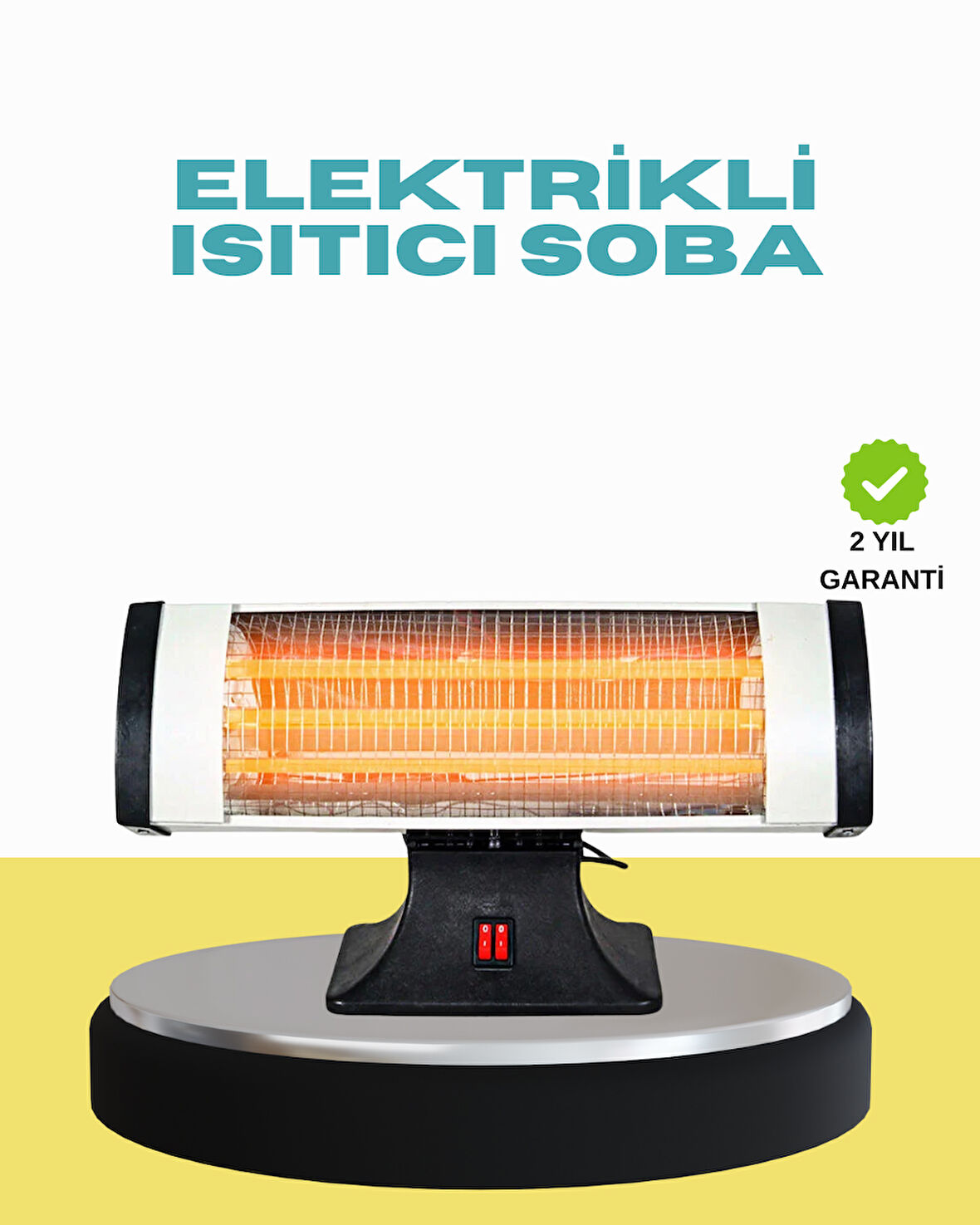 Zamanlayıcılı Infrared Isıtıcı 350 M² Alan Isıtma