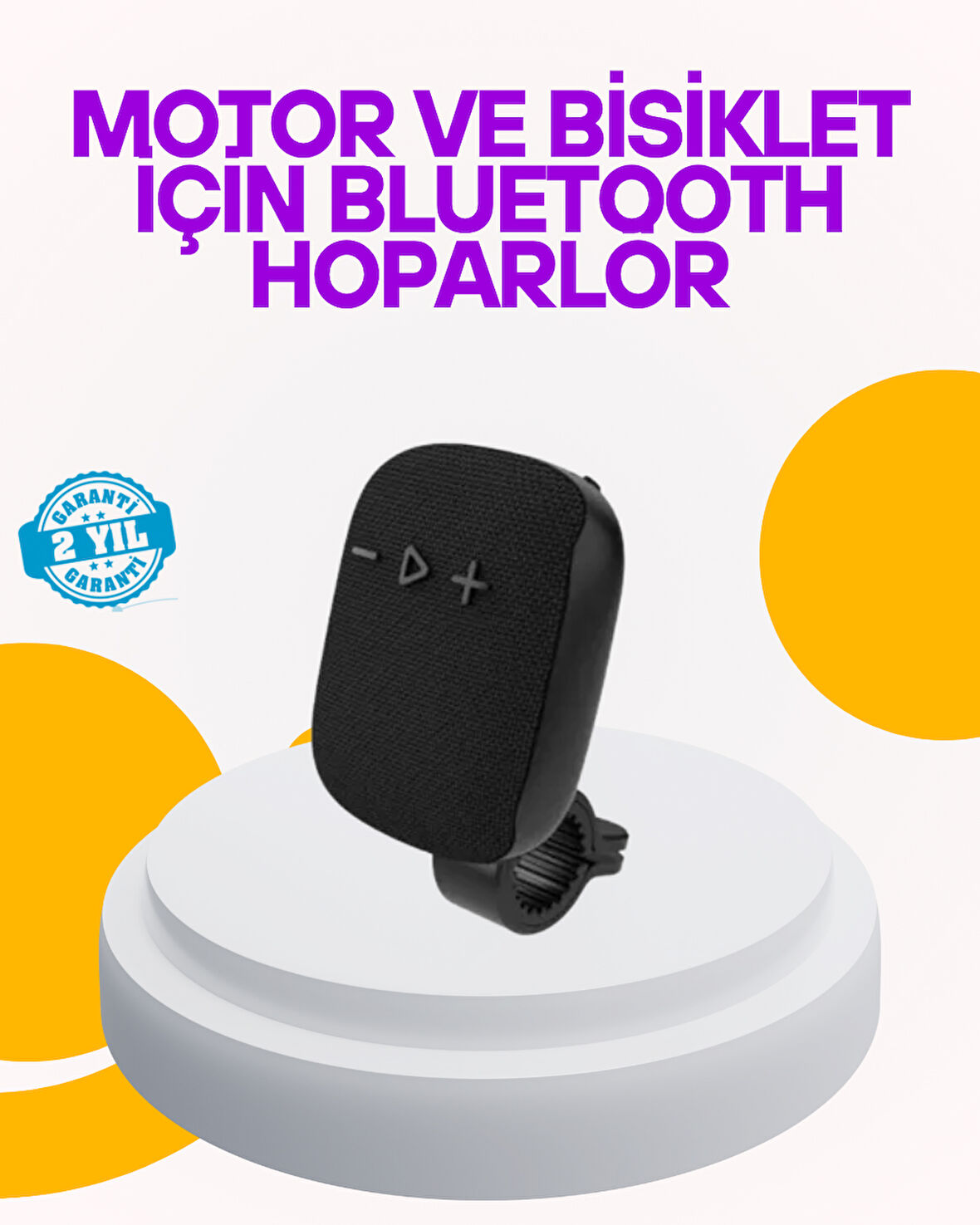 Taşınabilir Bluetooth Hoparlör 800Mah Uzun Pil Ömrü