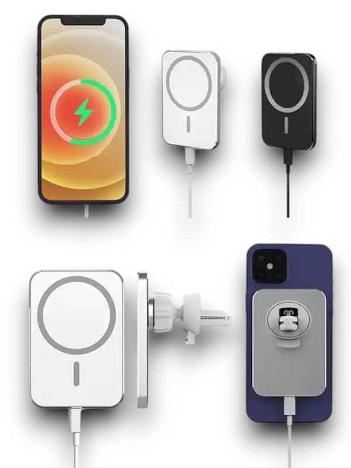 15W Wi̇reless Şarj Ci̇hazi