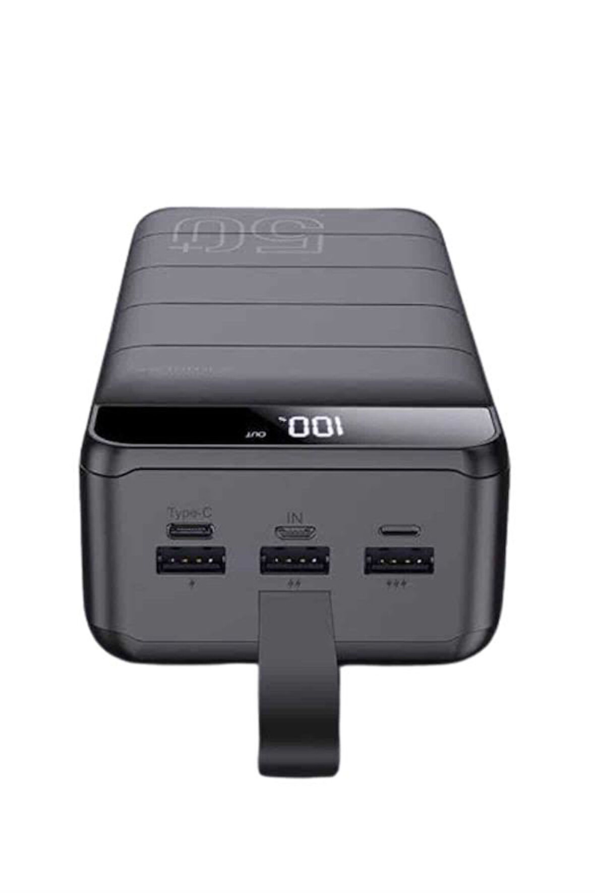 Çoklu Şarj Girişi 50.000 Mah Taşınabilir Dijital Göstergeli