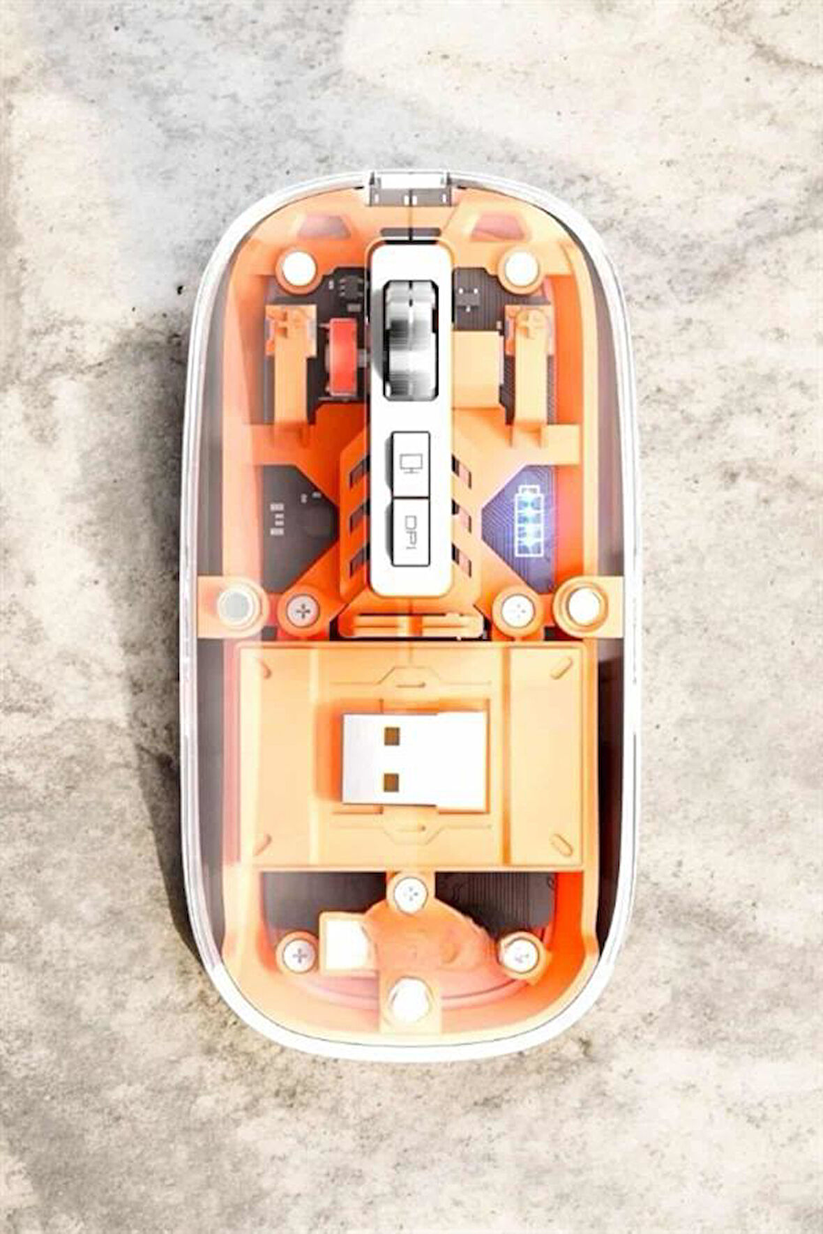 Sessiz Kablosuz Usb Girişli Mouse Fare Yüksek Performanslı