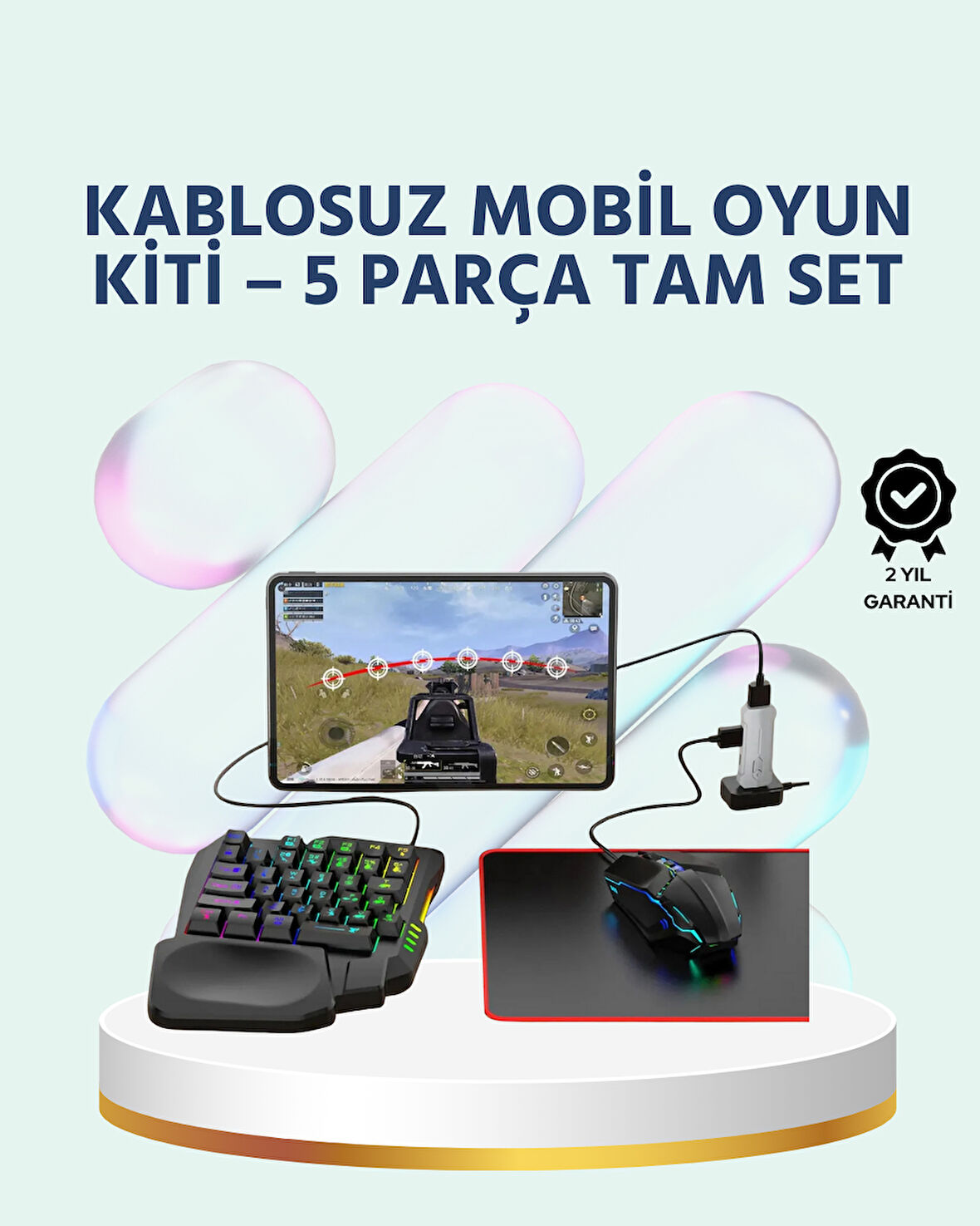 Tak-Çalıştır Oyun Seti – X8 Teknolojili Klavye Mouse Kombo