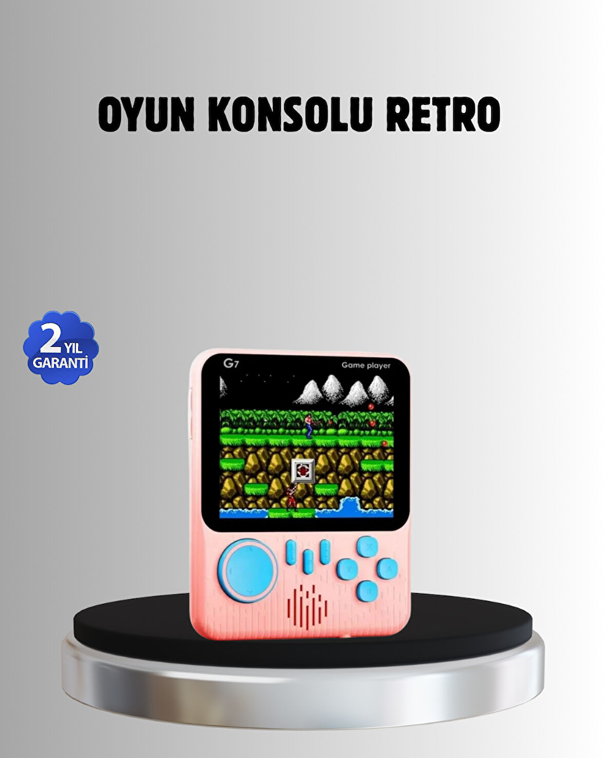 Oyun Konsolu – 3.5 İnç Ekran, 666 Klasik Oyun, Tv Bağlantılı