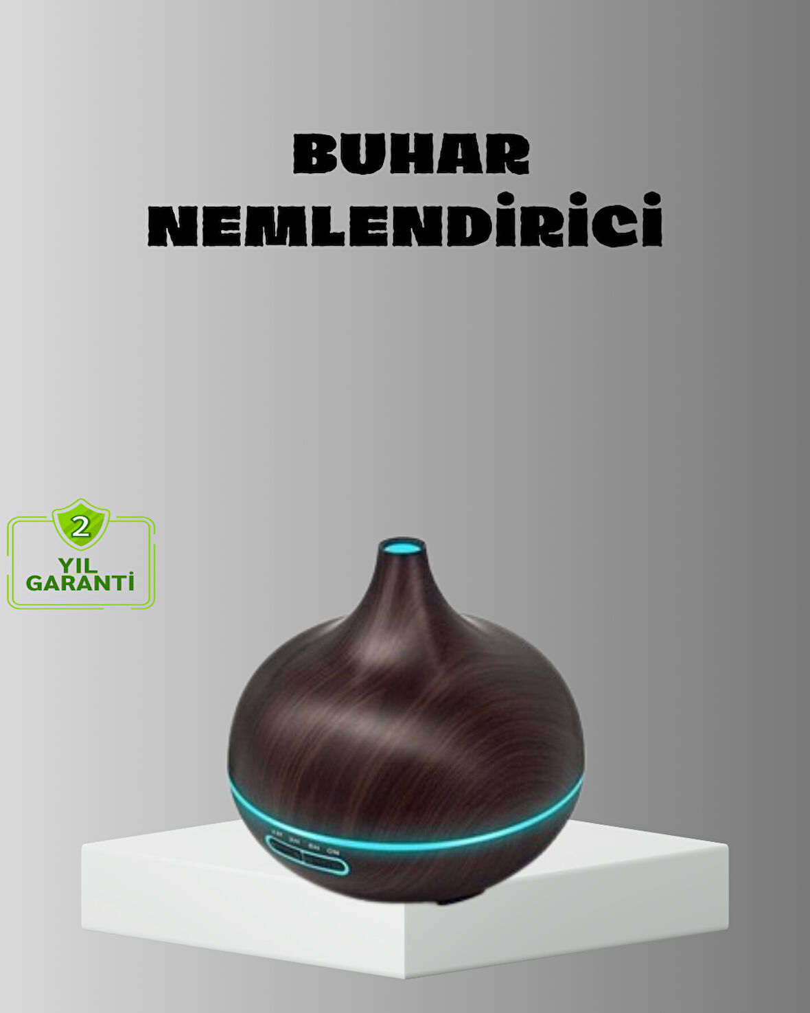 Aromaterapi Difüzörü 550 Ml Ultrasonik Nemlendirici Otomatik Kapanma Özellikli