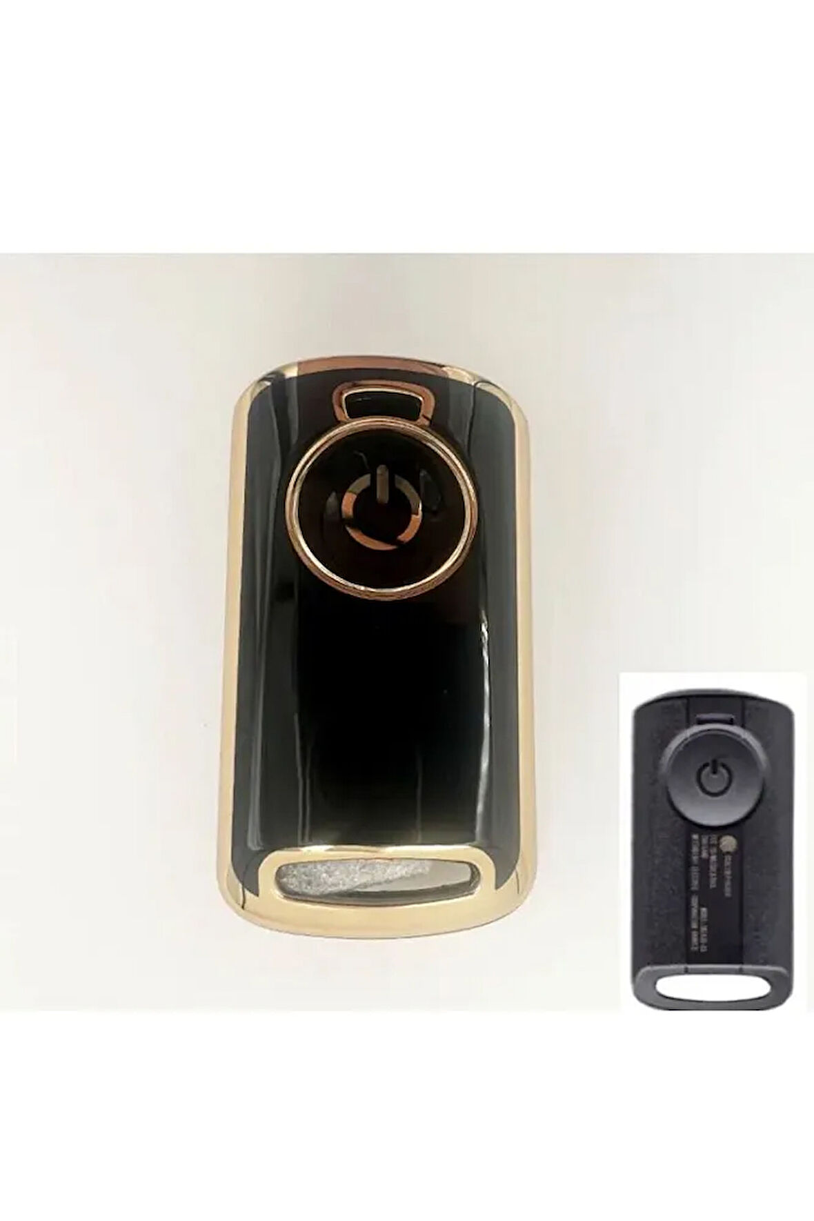 Yamaha Yeni Kasa 2021-22-23 Model Xmax 250 400 Tech Max Tricity Anahtar Kılıfı Siyah-Gold