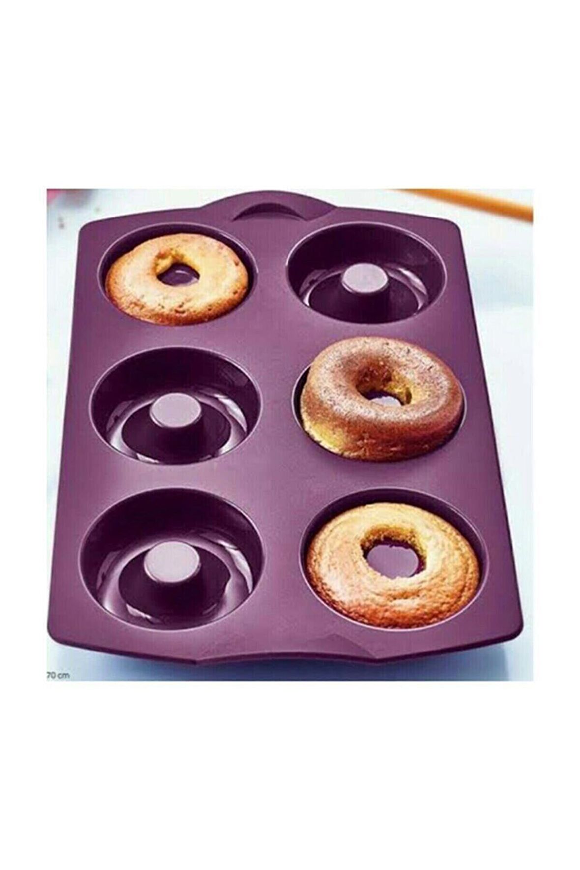 Tupperware Mucize Halka Kalıp Donut Mor