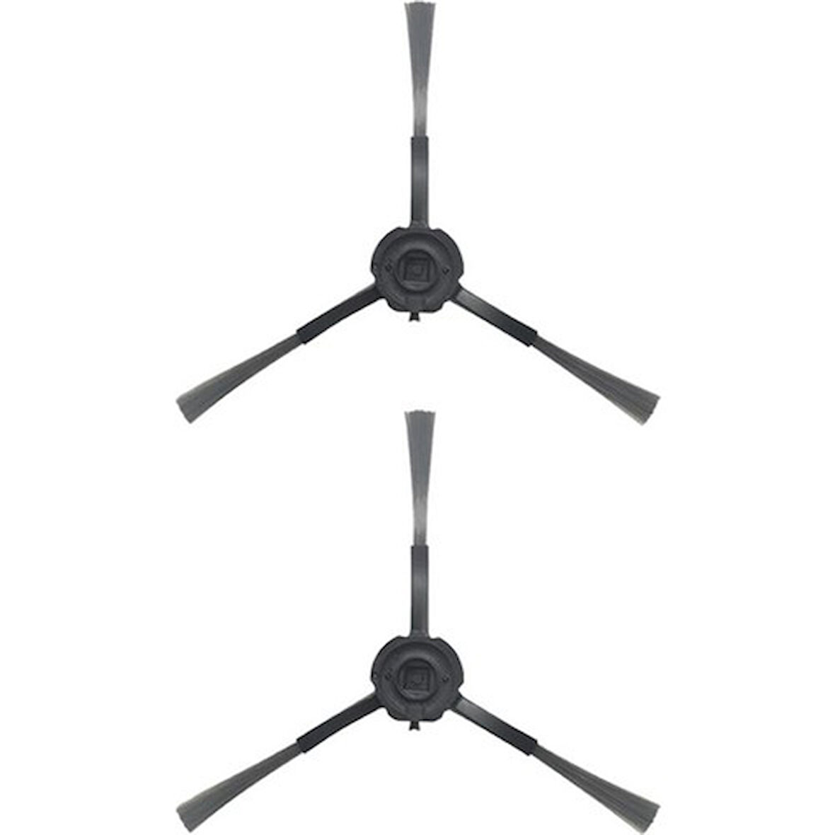 srfn ticaret Karaca Vantuz Off Road Premium 3in1 Robot Süpürge Uyumlu Yan Fırça - 2 Adet