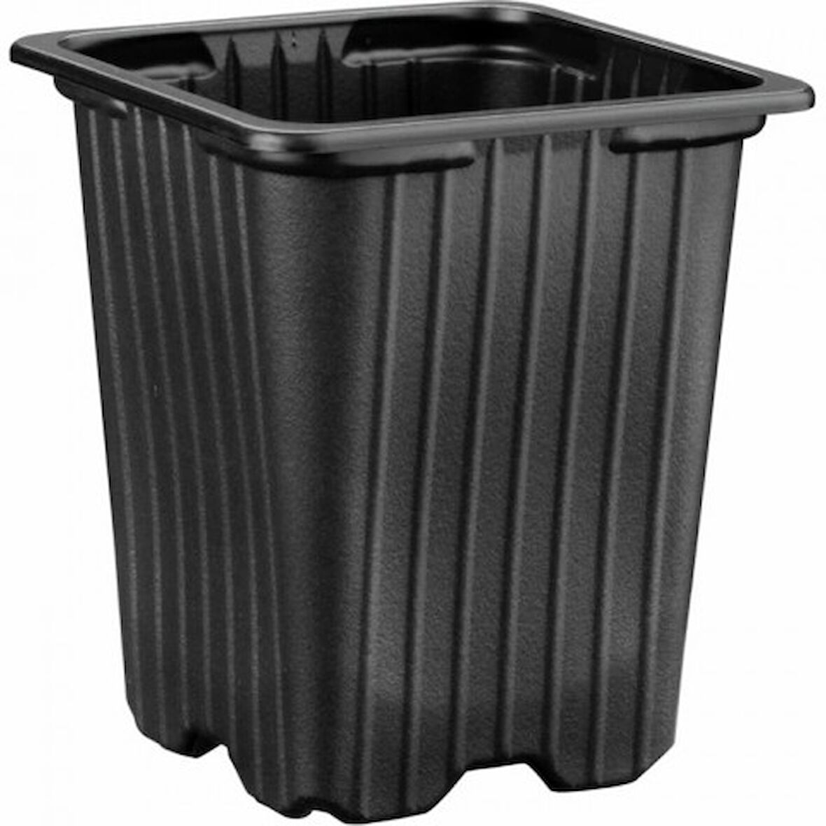 Thermoform Kare Saksı 30 Adet 9 Cm