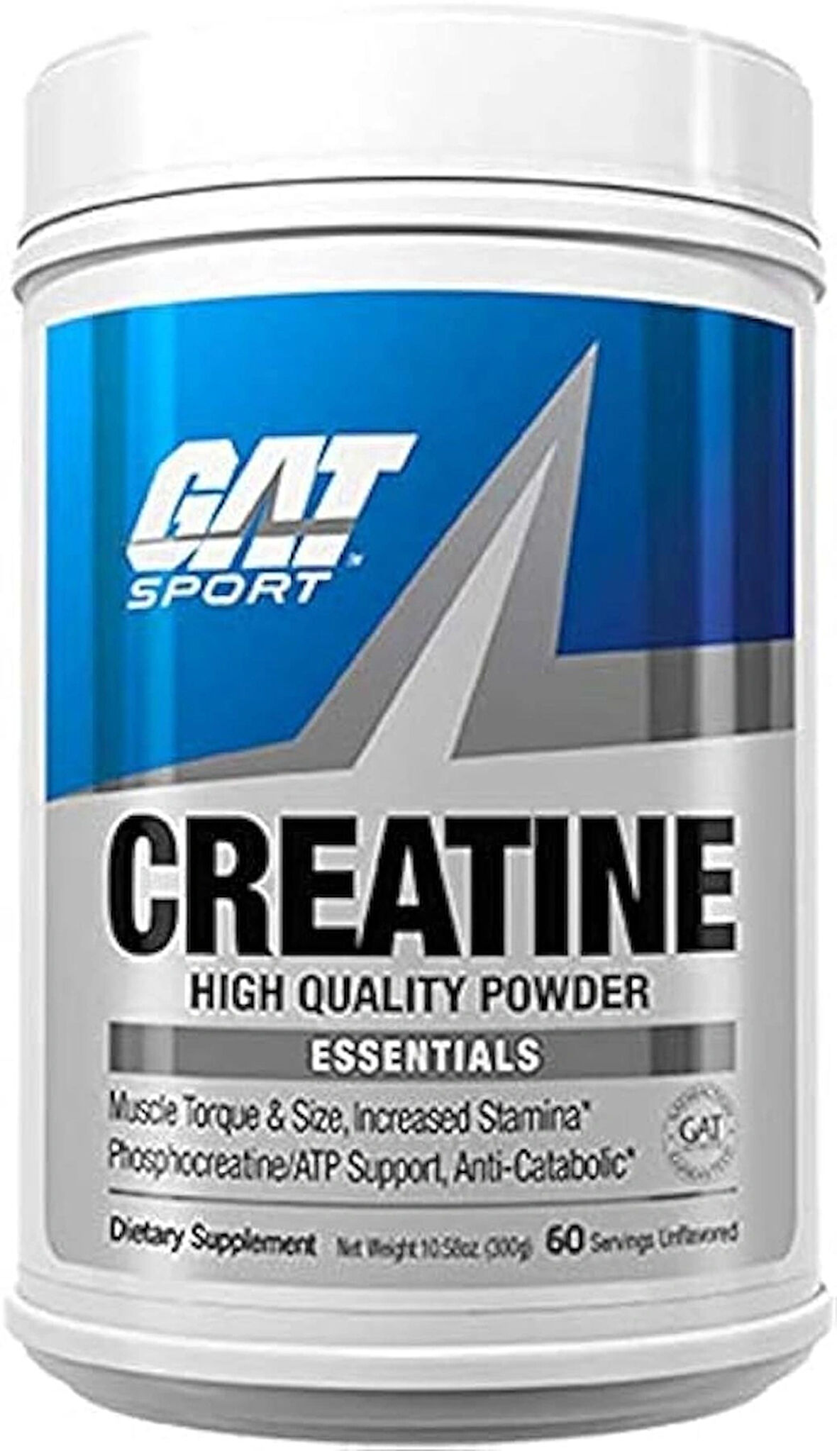 Gat CREATİNE MONOHYDRATE 300 Gram -USA ABD / 60 SERVİS