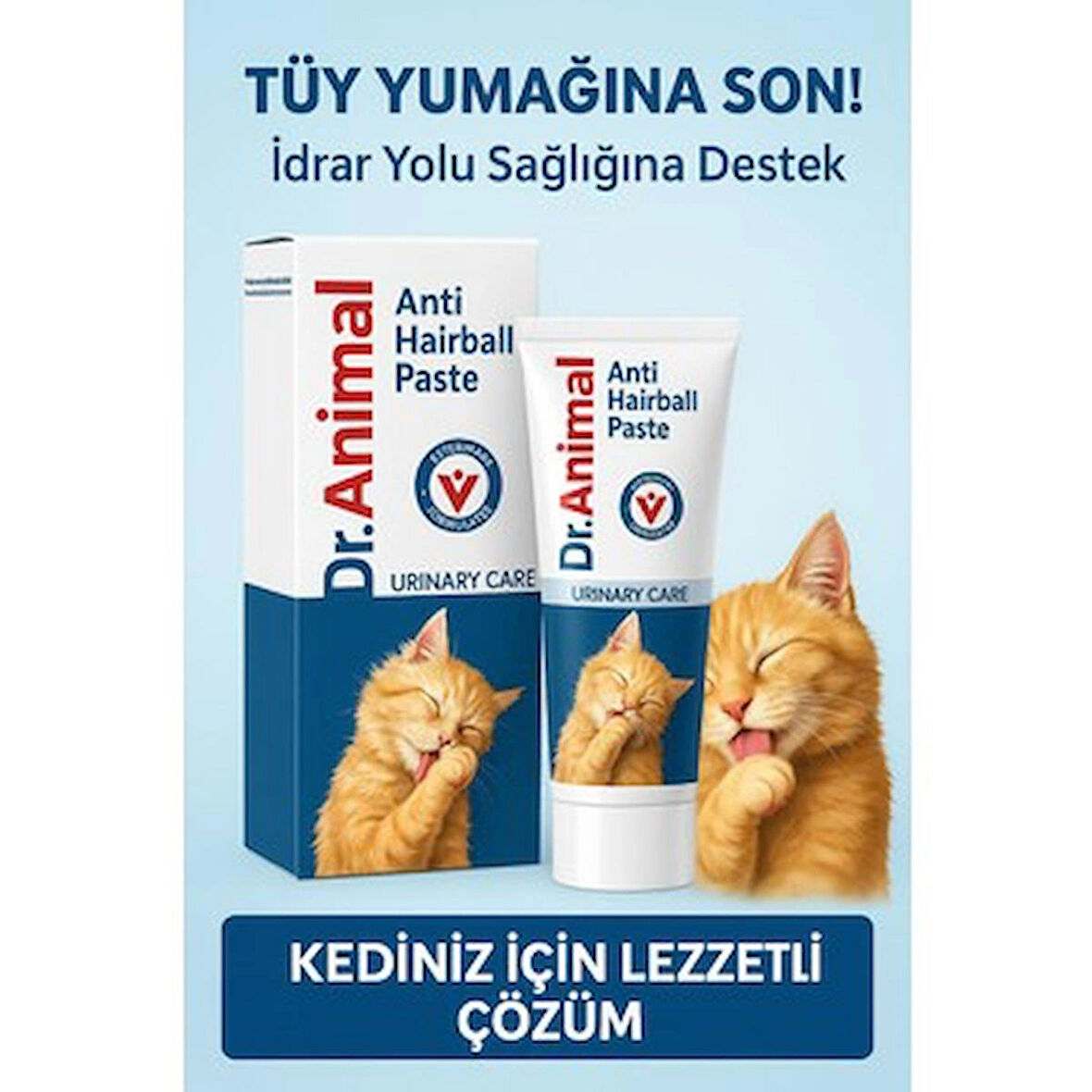 Dr. Animal Anti Hairball Kedi Maltı Gastrointestinal Destek 75 Ml.