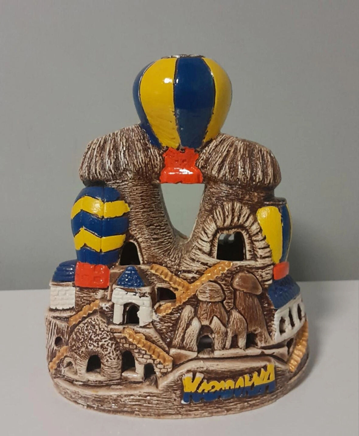 AthStore Kapadokya Dekoratif Alçı Peribacası Gece Lambası Taraftar Fenerbahçe